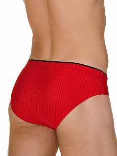 Трусы-слипы мужские красные bruno banani 220310630Straight line